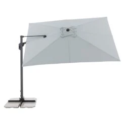Doppler Active Green Edition Ampelschirm 310x210cm Hellgrau -Gartenmöbel Geschäft doppler active green edition ampelschirm 310x210cm 1446844 6