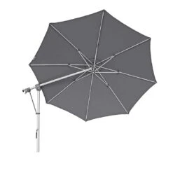Doppler Expert Ampelschirm Ø350 Axial Schwenkbar Anthrazit -Gartenmöbel Geschäft doppler expert ampelschirm o350 axial schwenkbar 50145 2
