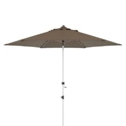 Doppler Expert Sonnenschirm Ø320cm Mit Kurbel Greige -Gartenmöbel Geschäft doppler expert sonnenschirm o320cm mit kurbel 44225 1