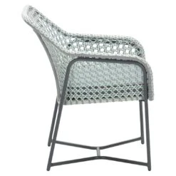 Garden Impressions Bellevue Diningsessel Aluminium/Rope Carbon Black/Grey -Gartenmöbel Geschäft garden impressions bellevue diningsessel rope 1350121 3