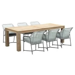 Garden Impressions Bellevue Diningsessel Aluminium/Rope Carbon Black/Grey -Gartenmöbel Geschäft garden impressions bellevue diningsessel rope 1350121 6