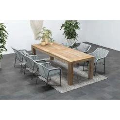 Garden Impressions Bellevue Diningsessel Aluminium/Rope Carbon Black/Grey -Gartenmöbel Geschäft garden impressions bellevue diningsessel rope 1350121 7