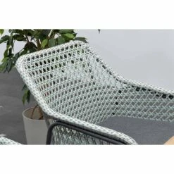 Garden Impressions Bellevue Diningsessel Aluminium/Rope Carbon Black/Grey -Gartenmöbel Geschäft garden impressions bellevue diningsessel rope 1350121 8