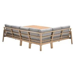 Garden Impressions Decala Dininglounge 5-tlg. Aluminium/Rope/Textilene Teaklook/Taupe 15 Garden Impressions Decala Dininglounge 5-tlg. Aluminium/Rope/Textilene Teaklook/Taupe -Gartenmöbel Geschäft garden impressions decala loungeset 5 tlg aluminium rattan textilene 1436108 4