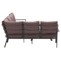 Garden Impressions Sergio Dininglounge Aluminium/Polyester Carbon Black/Copper -Gartenmöbel Geschäft garden impressions sergio dininglounge aluminium polster 1350066 5