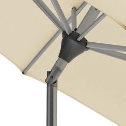 Glatz Alu Twist Stockschirm 240x240 Cm Stone Grey -Gartenmöbel Geschäft glatz alu twist2 stockschirm 240x240cm 157 stone grey 1253299 2