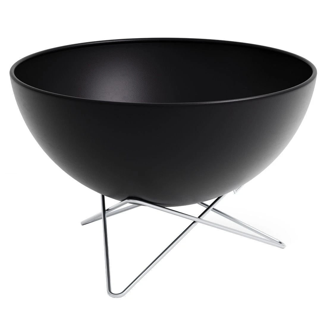 Höfats BOWL 70 Feuerschale Mit Sternfuß Edelstahl/Stahl Silber/Schwarz 3 Höfats BOWL 70 Feuerschale Mit Sternfuß Edelstahl/Stahl Silber/Schwarz