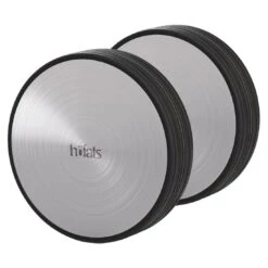 Höfats Fire Kitchen Rad-Set 2-tlg. Silber/Schwarz