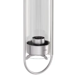 Höfats Oval Candle 55 Kerzenhalter Edelstahl/Glas Silber -Gartenmöbel Geschäft hoefats oval candle 55 kerzenhalter edelstahl glas 1501745 8