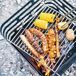 Höfats CUBE Grillrost Aus Edelstahl Zu Feuerkorb Cube Silber -Gartenmöbel Geschäft hofats grillrost fur cube 4