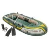 Intex Seahawk 3 Schlauchboot Set Inkl. Paddel + Pumpe Grün/Gelb/Grau -Gartenmöbel Geschäft intex seahawk 3 schlauchboot set inkl paddel pumpe 1422050 1