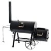 Joes BBQ 20" Texas Classic Smoker 195x90x180cm Stahl Schwarz -Gartenmöbel Geschäft joes bbq 20 texas classic smoker 195x90x180cm stahl schwarz 995943 1