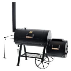 Joes BBQ 20" Texas Classic Smoker 195x90x180cm Stahl Schwarz