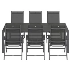 Kettler Basic Plus Gartenmöbelset 7-tlg. Mit Tisch 220x100 Cm Anthrazit -Gartenmöbel Geschäft kettler basic plus gartenmoebelset 7 tlg mit tisch 220x100 cm 1418629 4