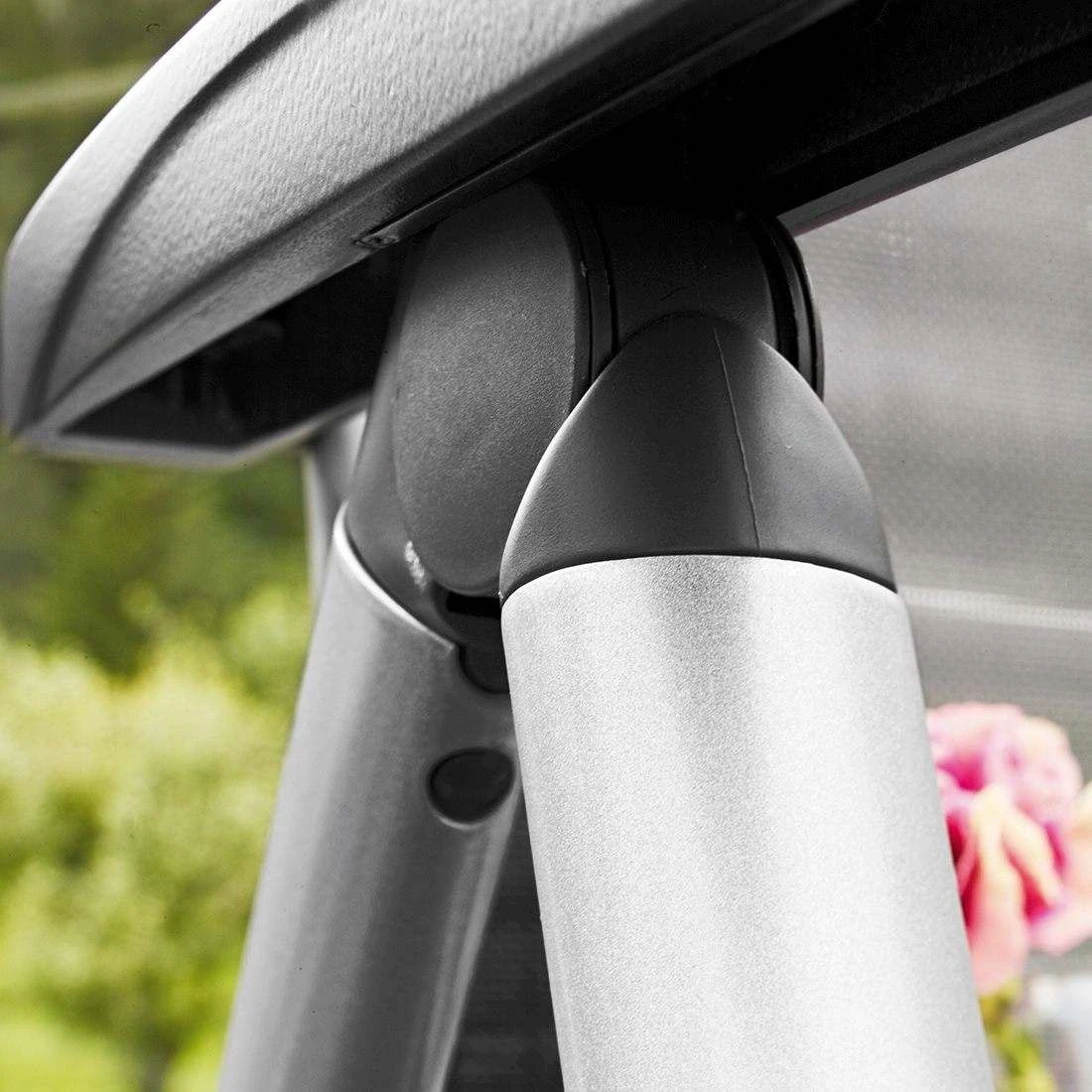 Kettler Cirrus Relaxsessel Aluminium/Textilene Silber/Anthrazitgrau 7 Kettler Cirrus Relaxsessel Aluminium/Textilene Silber/Anthrazitgrau – Bild 5