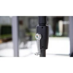 Kettler Easy Allround Stockschirm Ø270cm Aluminium/Polyest Anthrazit/Hellgrau Meliert -Gartenmöbel Geschäft kettler easy allround stockschirm o270cm aluminium polyest anthrazit hellgrau meliert 1290028 3