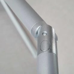 Kettler Easy Push Stockschirm 200x200cm Aluminium/Polyester Anthrazit/Hellgrau Meliert -Gartenmöbel Geschäft kettler easy push stockschirm 200x200cm aluminium polyeste anthrazit hellgrau meliert 1306418 3