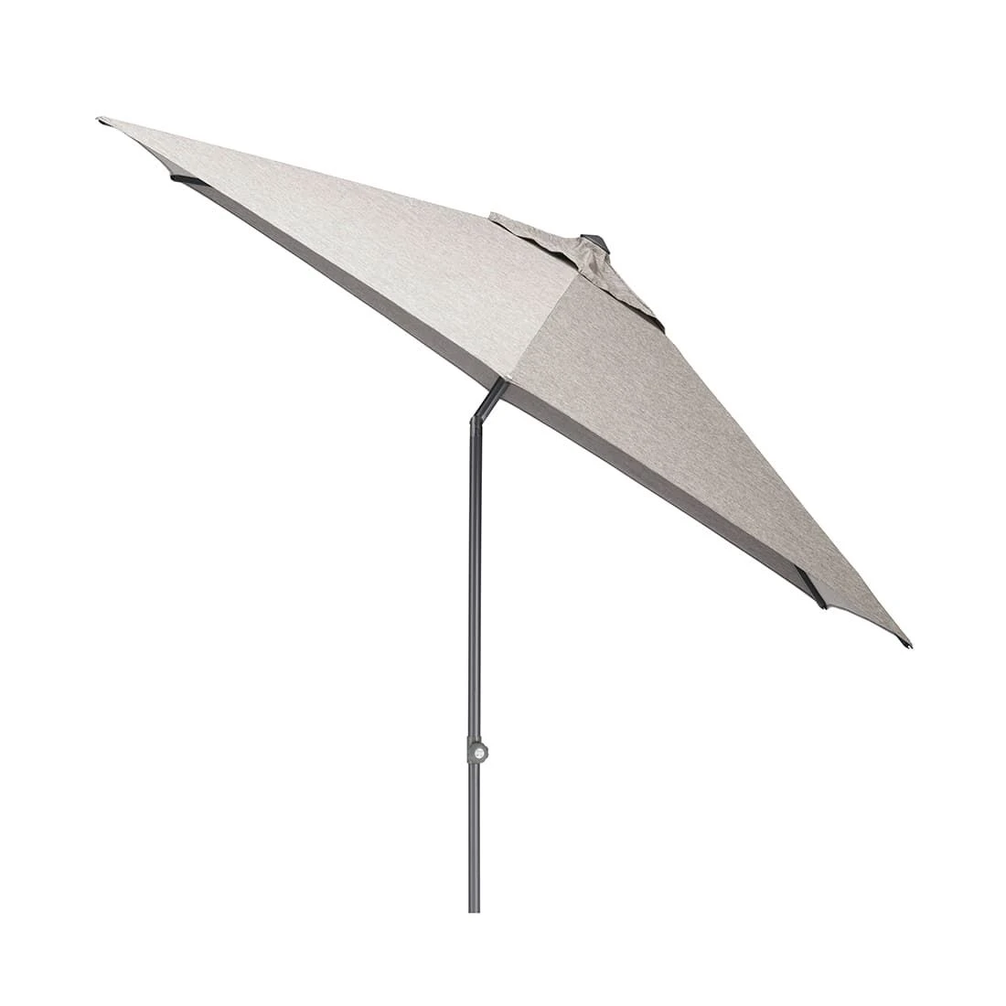 Kettler Easy Push Stockschirm Ø300cm Aluminium/Polyester Anthrazit/Hellgrau Meliert 4 Kettler Easy Push Stockschirm Ø300cm Aluminium/Polyester Anthrazit/Hellgrau Meliert – Bild 2