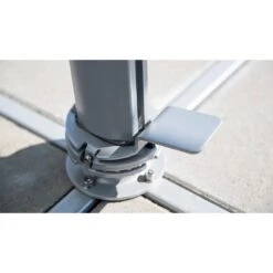 Kettler Easy Turn Ampelschirm Ø330cm Aluminium/Polyester Silber/Charcoal -Gartenmöbel Geschäft kettler easy turn ampelschirm o330cm aluminium polyester silber charcoal 1306693 7