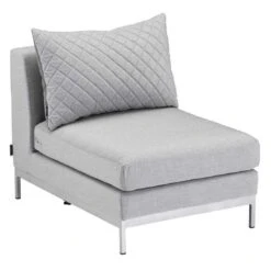 Kettler Ego Modular Ecklounge 7tlg. Sunbrella Silber/Hellgrau Meliert -Gartenmöbel Geschäft kettler ego modular loungeecke 7tlg aluminium sunbrella 4