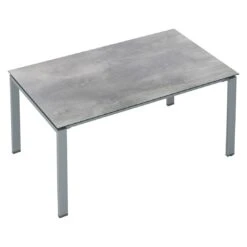 Kettler Float Gartentisch 160x95cm Aluminium/HPL Silber/Silber-Grau -Gartenmöbel Geschäft kettler float gartentisch 160x95cm aluminium hpl 1496047 2