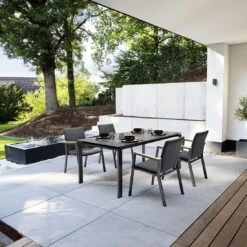 Kettler Float Gartentisch-Gestell 160x95cm Aluminium Anthrazit -Gartenmöbel Geschäft kettler float tischgestell 160x95cm aluminium 1439474 3