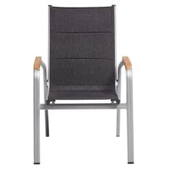Kettler Granada T Pad Stapelsessel Aluminium/Outdoorgewebe Silber/Anthrazit Meliert -Gartenmöbel Geschäft kettler granada t pad stapelsessel alu outdoorgewebe 1369371 3