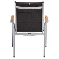 Kettler Granada T Pad Stapelsessel Aluminium/Outdoorgewebe Silber/Anthrazit Meliert -Gartenmöbel Geschäft kettler granada t pad stapelsessel alu outdoorgewebe 1369371 5