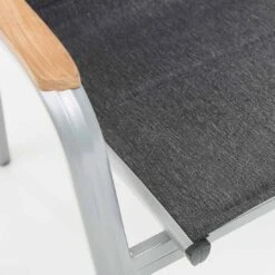 Kettler Granada T Pad Stapelsessel Aluminium/Outdoorgewebe Silber/Anthrazit Meliert -Gartenmöbel Geschäft kettler granada t pad stapelsessel alu outdoorgewebe 1369371 7