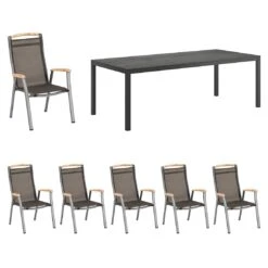 Kettler Memphis Gartenmöbel-Set 7-tlg. Tisch 220x100cm Anthrazit/Bronze 10 Kettler Memphis Gartenmöbel-Set 7-tlg. Tisch 220x100cm Anthrazit/Bronze -Gartenmöbel Geschäft kettler memphis gartenmoebel set 7 tlg tisch 220x100cm 1494672 1