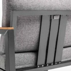 Kettler Ocean Skid Dininglounge 9-tlg. Aluminium/Olefin Anthrazit/Hellgrau Meliert -Gartenmöbel Geschäft kettler ocean skid dininglounge 8 tlg anthrazit hellgrau meliert 1309916 10