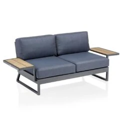 Kettler Ocean Skid Platform Ablagetisch Aluminium/Teak Anthrazit Matt/Teak -Gartenmöbel Geschäft kettler ocean skid platform ablagetisch aluminium teak 1438429 4