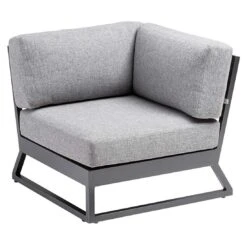 Kettler Ocean Skid Platform Eck-/Endmodul Aluminium/Olefin Anthrazit/Hellgrau Meliert -Gartenmöbel Geschäft kettler ocean skid platform eckmodul aluminium olefin 1368920 1