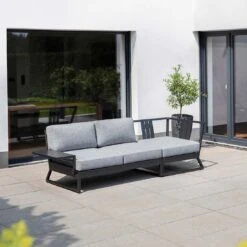 Kettler Ocean Skid Platform Eck-/Endmodul Aluminium/Olefin Anthrazit/Hellgrau Meliert -Gartenmöbel Geschäft kettler ocean skid platform eckmodul aluminium olefin 1368920 3