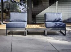 Kettler Ocean Skid Platform Loungetisch Aluminium/Teak Anthrazit Matt/Teak -Gartenmöbel Geschäft kettler ocean skid platform loungetisch aluminium teak 1438407 3