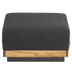 Kettler Royal Platform Loungehocker Aluminium/Teak/Sunbrella Anthrazit/Sooty -Gartenmöbel Geschäft kettler royal platform loungehocker aluminium teak sunbrella 1438253 2