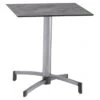 Kettler Tube Klapptisch 80x80cm Aluminium/HPL Silber/Anthrazit -Gartenmöbel Geschäft kettler tube klapptisch 80x80cm aluminium hpl 1393318 1