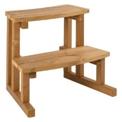 KIRAMI Comfort Family M Badefass-Set Hot Tub Ø170cm Natur/Stone Grey -Gartenmöbel Geschäft kirami comfort family m badefass set durchm170cm 1385013 3