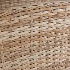 LC Garden Monaco Dininglounge 4-teilig Geflecht Inklusive Tisch Natur Mix/Grau -Gartenmöbel Geschäft l c wholesaler monaco loungegruppe 4 teilig geflecht inkl tisch natur mix 1093183 4