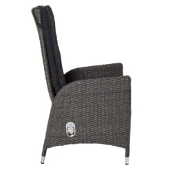 LC Garden Barcelona Gartensessel Aluminium/Geflecht Grau-Mix -Gartenmöbel Geschäft lc garden barcelona diningsessel aluminium geflecht 1432214 5