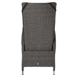 LC Garden Barcelona Gartensessel Aluminium/Geflecht Grau-Mix -Gartenmöbel Geschäft lc garden barcelona diningsessel aluminium geflecht 1432214 6