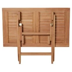 LC Garden Kampen Klapptisch 120x70cm Teak Natur -Gartenmöbel Geschäft lc garden kampen klapptisch 120x70cm teak 1345083 2