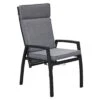 LC Garden Sondrino Gartenstuhl Aluminium/Textilene Schwarz Matt/Grau -Gartenmöbel Geschäft lc garden sondrino gartenstuhl aluminium textilene 1433028 1