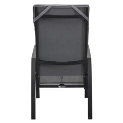 LC Garden Sondrino Gartenstuhl Aluminium/Textilene Schwarz Matt/Grau -Gartenmöbel Geschäft lc garden sondrino gartenstuhl aluminium textilene 1433028 4