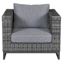 LC Garden Vivera Loungesessel Mit Kufen Aluminium/Geflecht Anthrazit/Omega-Anthrazit -Gartenmöbel Geschäft lc garden vivera loungesessel mit kufen aluminium geflecht 1432456 2