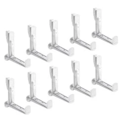 Lechuza Balconera Balkonkastenhalter 10 Stk. Kunststoff Weiß