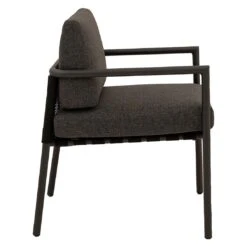 LifestyleGarden Horizon Stapelsessel Aluminium/Rope Schwarz Grau/Grau -Gartenmöbel Geschäft lifestylegarden horizon stapelsessel aluminium rope 1441201 3