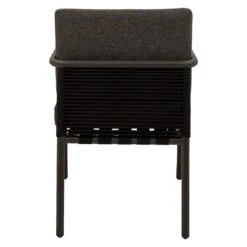 LifestyleGarden Horizon Stapelsessel Aluminium/Rope Schwarz Grau/Grau -Gartenmöbel Geschäft lifestylegarden horizon stapelsessel aluminium rope 1441201 4