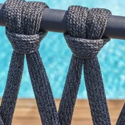 LifestyleGarden Ipanema Gartensofa Teak/Rope/Olefin Dunkelgrau -Gartenmöbel Geschäft lifestylegarden ipanema 2 siterzsofa teak rope olefin dunkelgrau 1203766 7