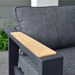 LifestyleGarden Palau Loungesessel Aluminium/Olefin Dunkelgrau -Gartenmöbel Geschäft lifestylegarden palau loungesessel aluminium olefin dunkelgrau 1203997 3